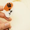 bronze handmade pin
