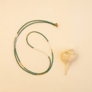 beads jade and cream