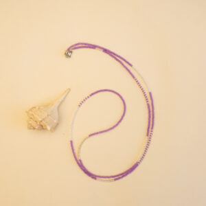 beads purple and milk