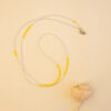 beads yellow and blue