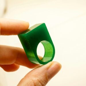forest green ring product photo