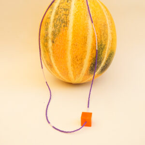 necklace purple and orange 3