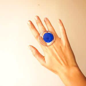 dark blue ring