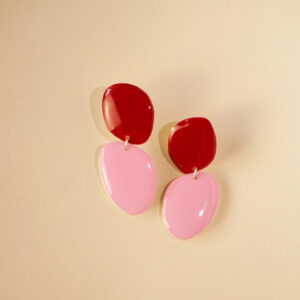earrings-red-and-pink