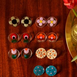 flower power earrings