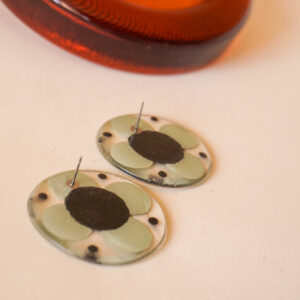 flower power earrings hellebore back