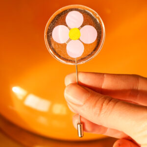 flower power pin forget-me-nots 1