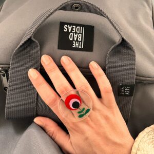 flower power ring poppies