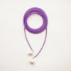 pearl necklace orchid purple