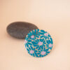 ring flower power blue daisy