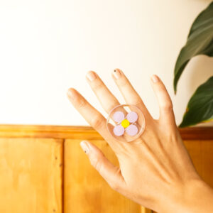 ring flower power forget me not 1