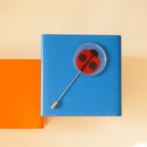 Flower Power Pin | Ladybug