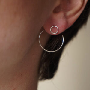 circle on ear