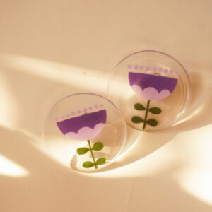 earrings voynich flower