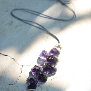 deep blue necklace sea creatures