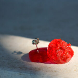 red earrings sea creatures-2